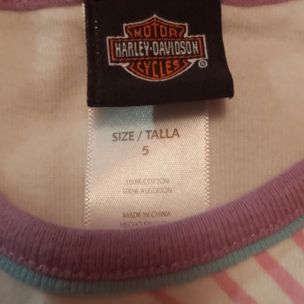 Harley Davidson 5T t-shirt and blouse - Picture 4 of 4